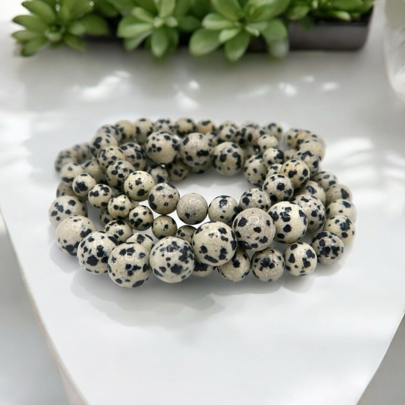 Sunny Stones Jewelry - DALMATION JASPER BRACELET